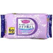 Amazon | さっぱりメイク落とし 60枚入 微香性・ラベンダー